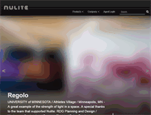 Tablet Screenshot of nulite-lighting.com